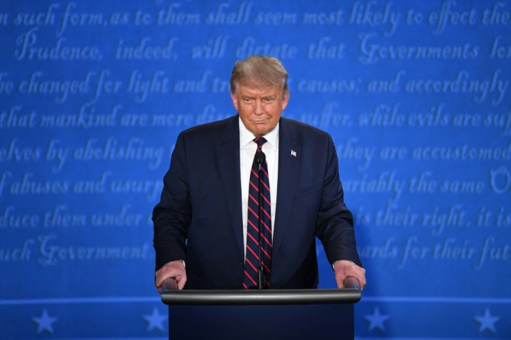 US President Donald Trump questions the coronavirus figures of India and other countries in a debate with Democratic rival Joe Biden in Cleveland