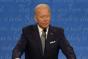SOUNDBITEDemocratic presidential challenger Joe Biden calls Republican incumbent Donald Trump a "clown" as tension boils over in the pair's first televised debate ahead of the November election. "It's hard to get any word in with this clown -- excuse me, 