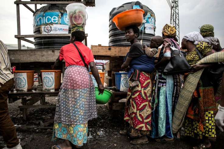 UNICEF provided facilities like hand-washing stations during DR Congo's recent Ebola outbreak