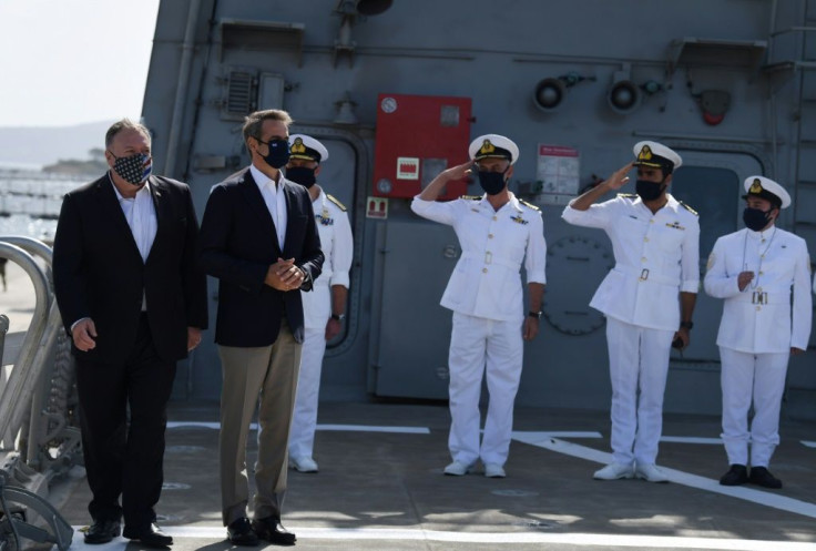Pompeo called for dialogue between the two sides on his recent visit to Greece