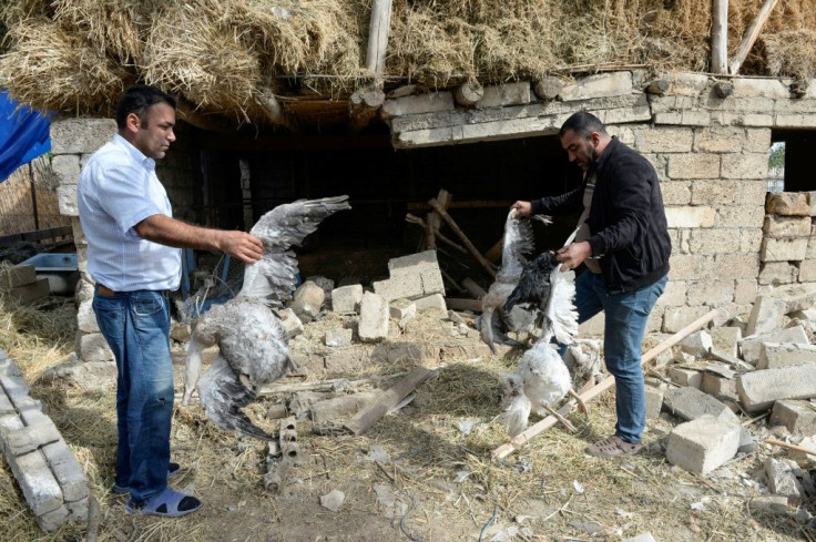 Civilians areas have been hit by shelling during fighting