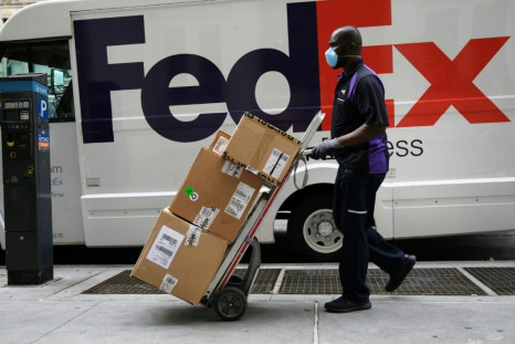 The coronavirus pandemic hasn't been all bad news for US businesses -- FedEx is one of several major firms to create new job opportunities as more and more people shop online
