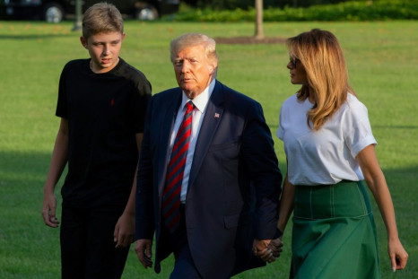 Donald and Melania Trump have tested positive for Covid-19, though their son Barron is negative