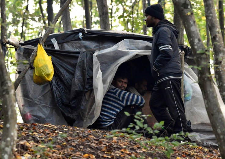 Dozens of migrants try every day to get into Croatia illegally, but are often turned back by police