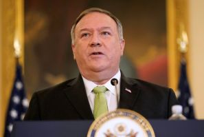 US Secretary of State Mike Pompeo, pictured in September 2020, will travel to Tokyo where he will meet with foreign ministers of Australia, India and Japan