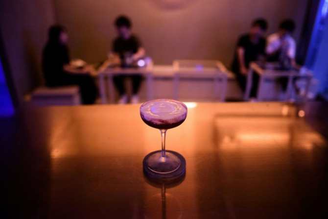 The '0%' non-alcoholic bar is something of an anomaly in Japan, where drinking is popular and considered an important part of business culture