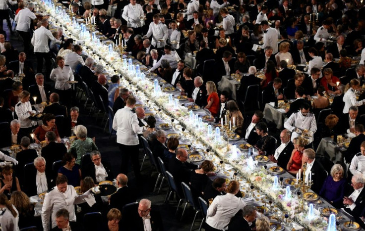2017 Nobel prize laureates, royals and guests attend the 2017 Nobel Banquet