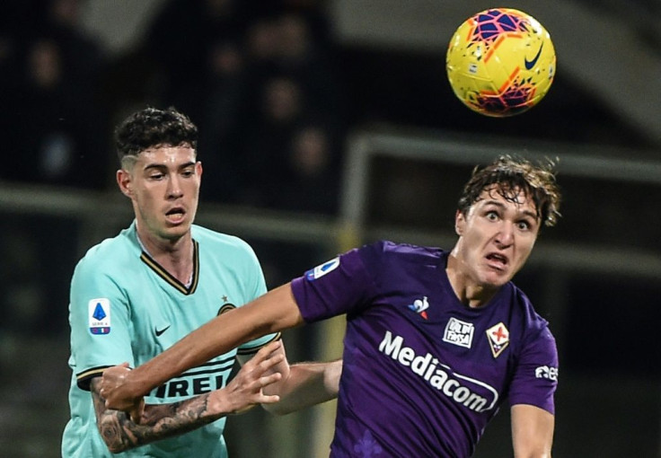 Italian international Federico Chiesa (right) has joined Juventus from Fiorentina