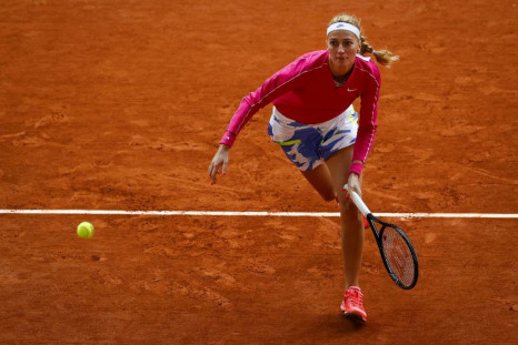 Petra Kvitova is through to the quarter-finals at Roland Garros for the first time since 2012