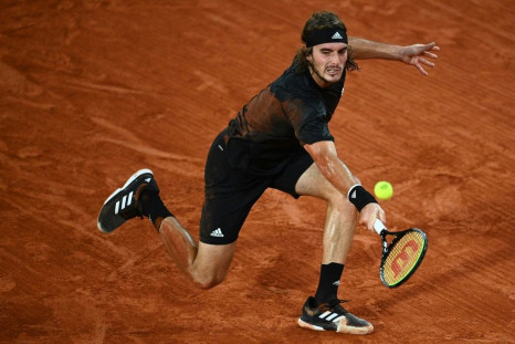 Stefanos Tsitsipas progressed to his second Grand Slam quarter-final