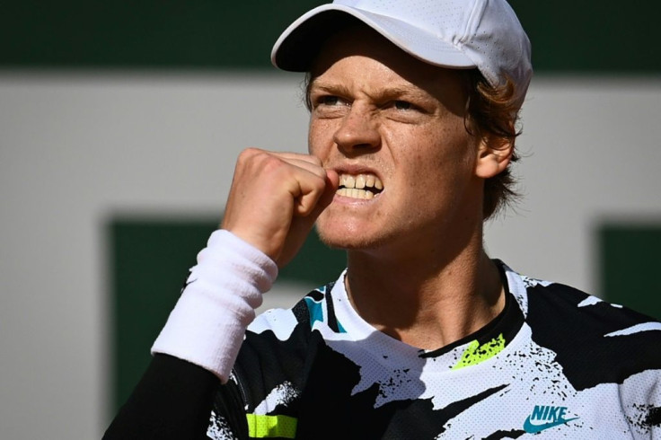 Teenage kicks: Italy's Jannik Sinner