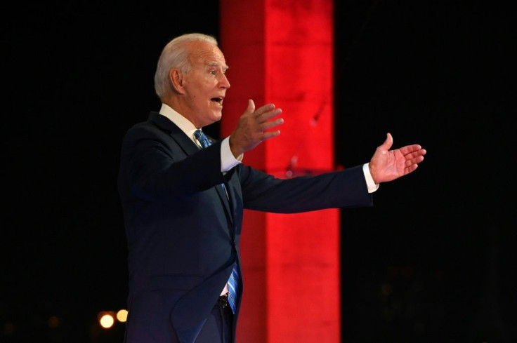 Traders are increasingly pricing in a Joe Biden win in next month's election as polls give him big leads over Donald Trump