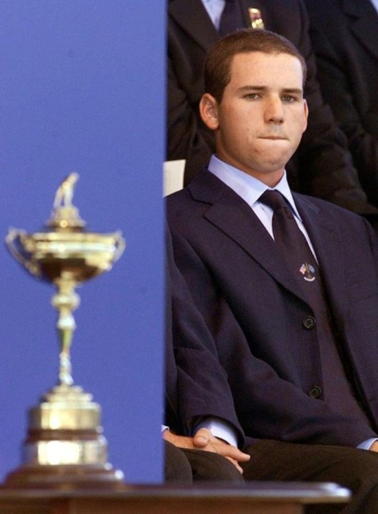 A fresh-faced, 19-year-old Sergio Garcia made his debut for the European Ryder Cup team in 1999 at Brookline