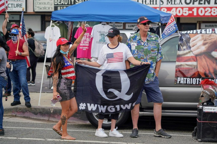 The QAnon conspiracy theory has seen its following grow sharply during the coronavirus pandemic