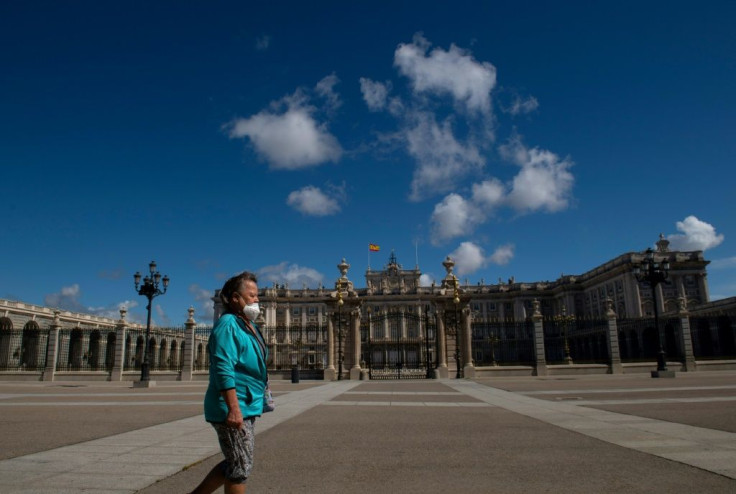 Tourists have vanished in Madrid