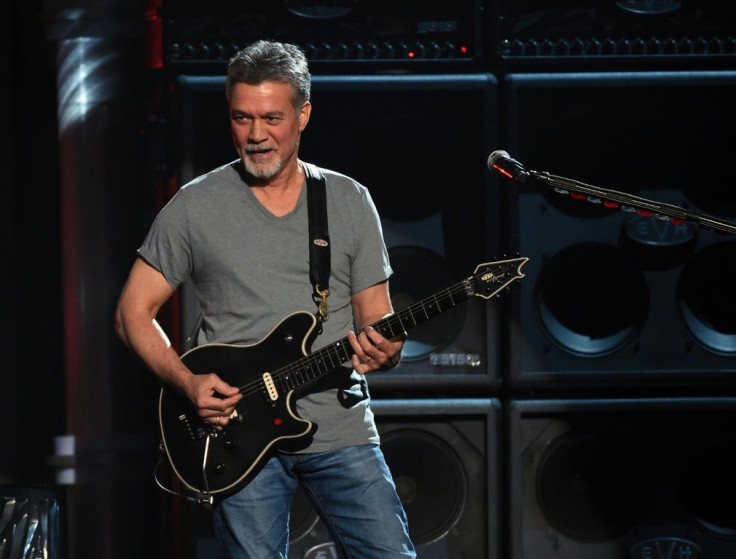 Eddie Van Halen performs onstage during the 2015 Billboard Music Awards at in Las Vegas