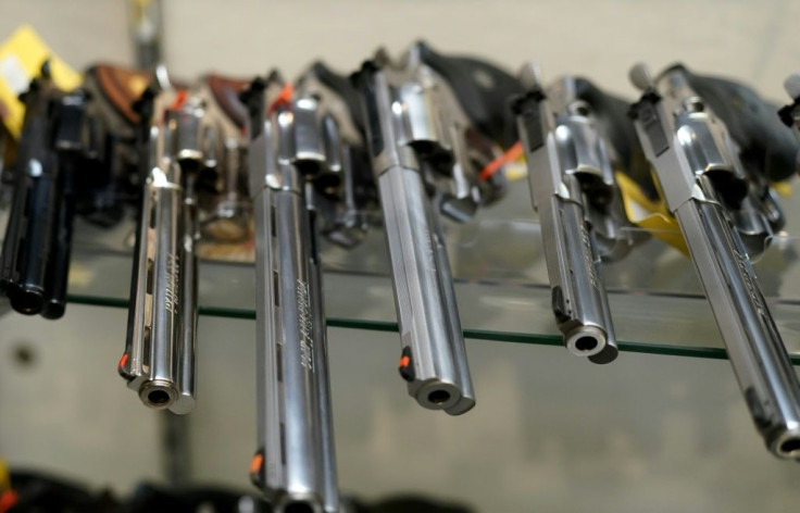 Handguns for sale at Coliseum Gun Traders Ltd. in Uniondale, New York