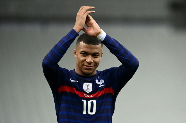 France forward Kylian Mbappe scored a cracker on Wednesday