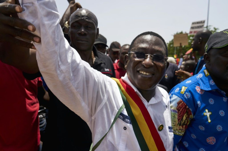 Mali politician Soumaila Cisse pictured in the capital Bamako on 15 September 2018