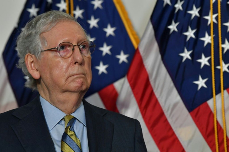 Senate Majority Leader Mitch McConnell holds the edge against his Democratic challenger in Kentucky.