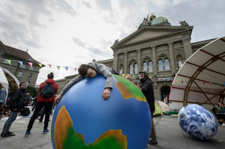 The Countdown event seeks to highlight ways to take action, setting it apart from climate protests such as this one in Bern, Switzerland in September 2020