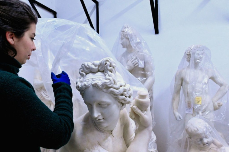 Restorers have spent years working on the Torlonia marbles