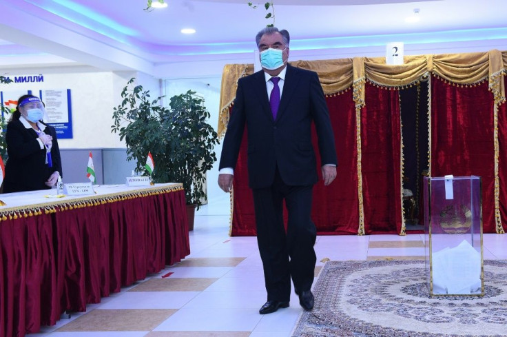 Tajik President Emomali Rakhmon is expected to become the longest-ruling strongman in the former Soviet region