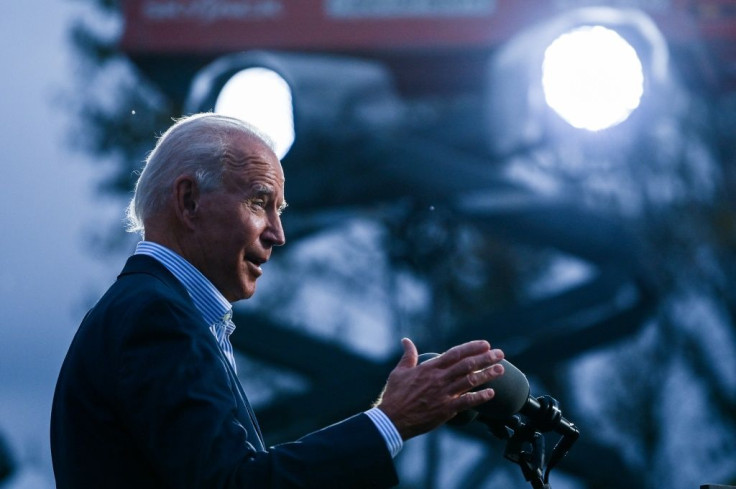 White House hopeful Joe Biden has slammed Donald Trump's determination to rally huge crowds during the pandemic