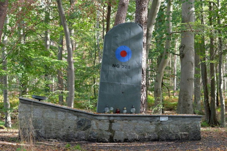 There is a memorial to Royal Air Force (RAF) pilots shot down by the German military during the April 1945 air-raid