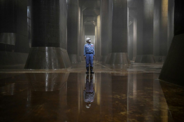 It has been called Japan's underground 'Parthenon', a cavernous complex charged with protecting Tokyo and surrounding areas from catastrophic flooding -- a risk experts warn is growing as climate change advances