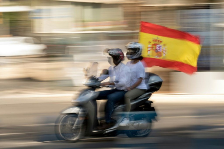 Anti-government protest in Malaga