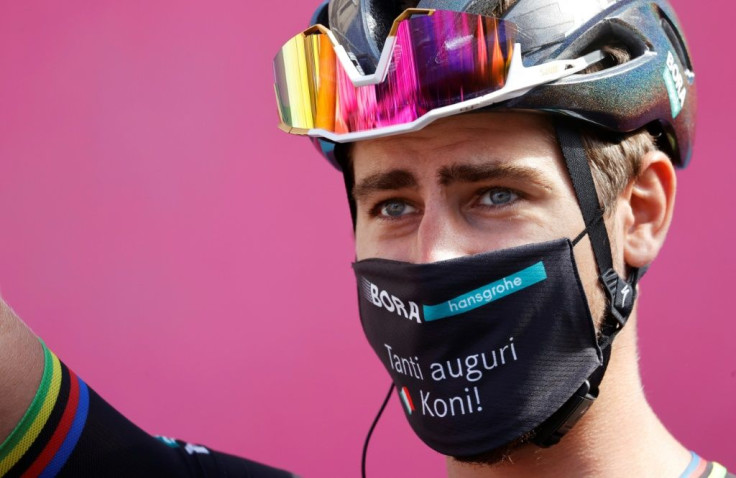 Team Bora rider Slovakia's Peter Sagan won the coronavirus-hit Giro d'Italia 10th stage.
