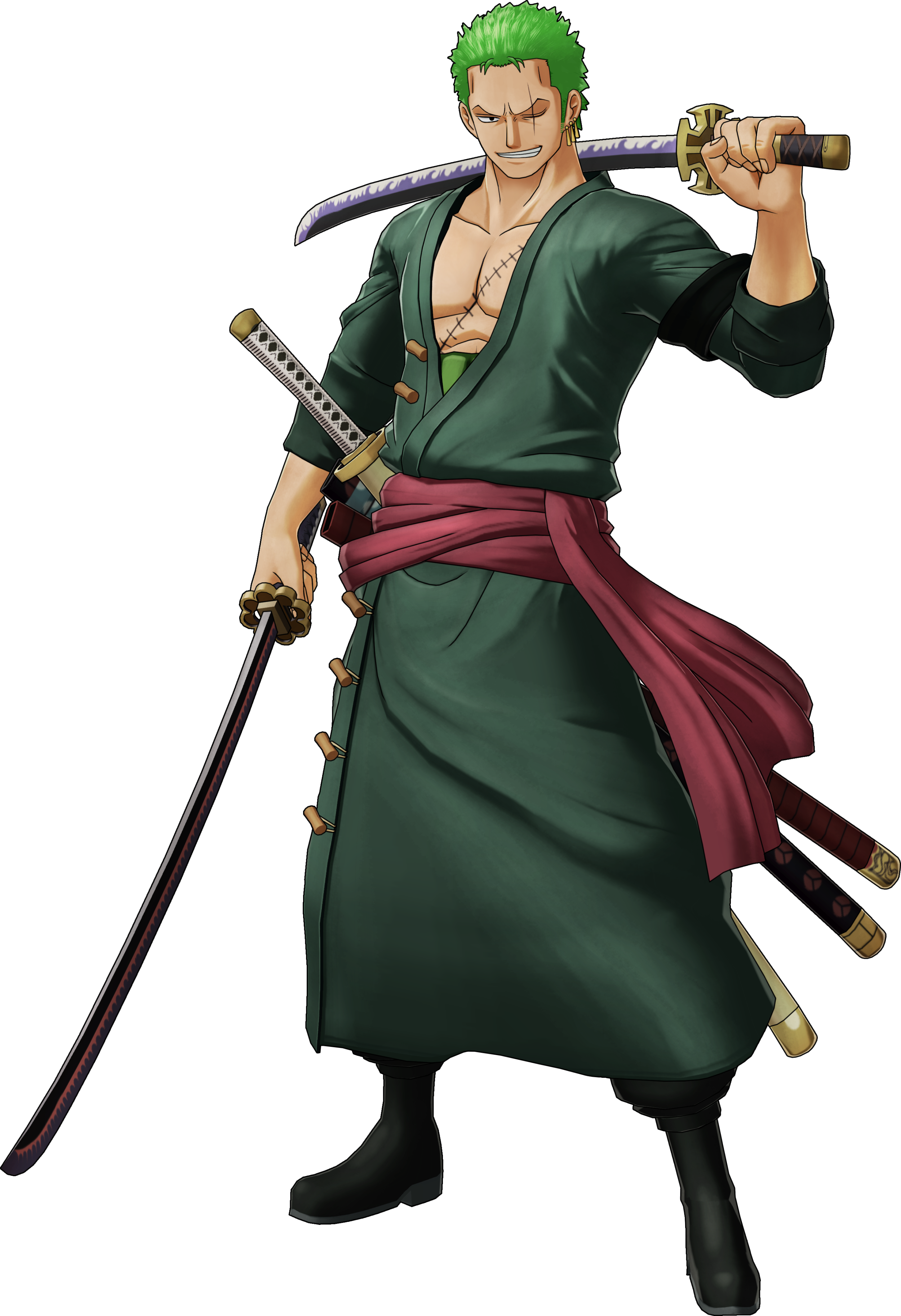 No Caption Provided - One Piece Zoro Png, Transparent Png