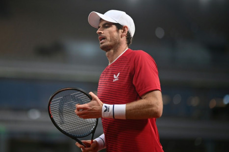 Britain's Andy Murray exited the first round of the ATP indoor tournament in Cologne