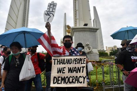 Pro-democracy activists have staged nationwide rallies since July, demanding reform in Thailand