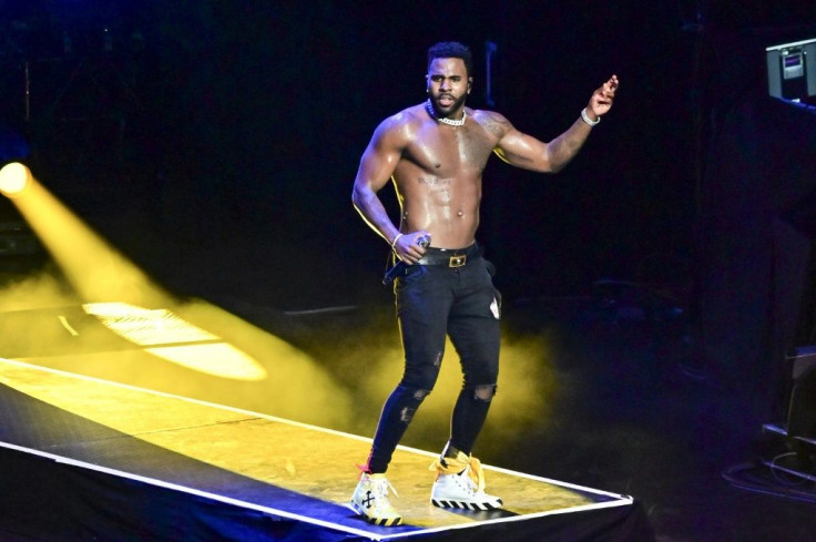 A remix by Jason Derulo (pictured) of the viral TikTok hit has propelled it to the top of the Billboard singles chart
