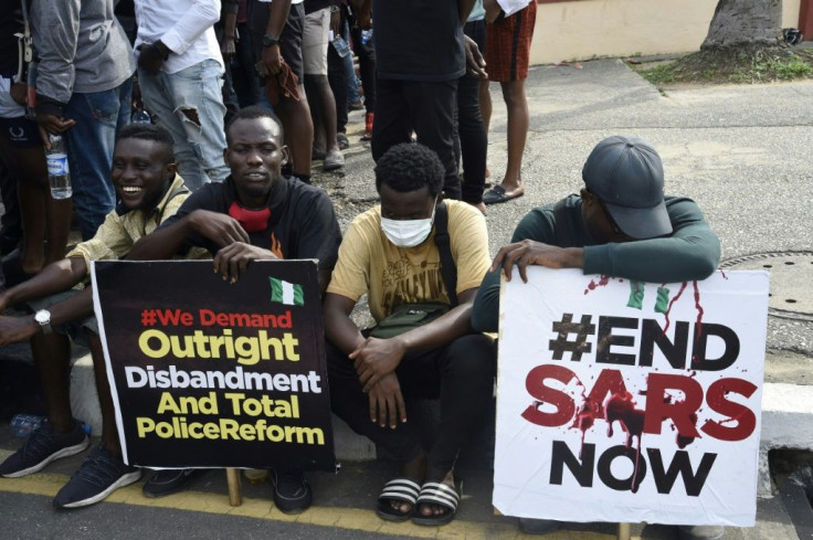 The hashtag "EndSARS" has been one of several used to galvanise support online