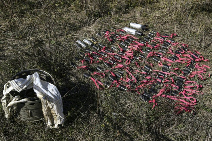 Sapper units have collected unexploded cluster bombs on Karabakh territory