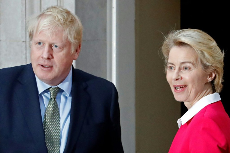 Britain's Prime Minister Boris Johnson (L) and European Commission President Ursula von der Leyen, seen here earlier this year, are to hold new post-Brexit talks