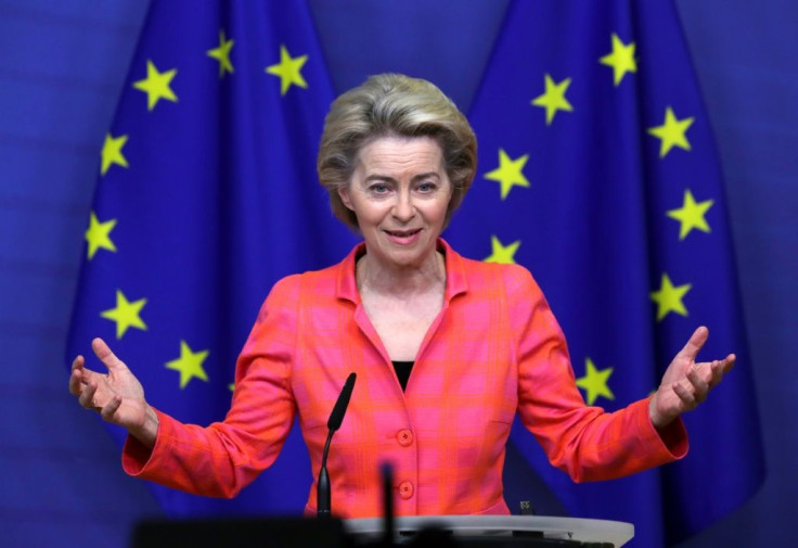European Commission President Ursula von der Leyen says there is still a lot of work ahead