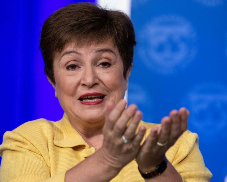 IMF Managing Director Kristalina Georgieva's upbeat comments on US stimulus come despite an ongoing deadlock over passing a new measure between Democrats and Republicans in Washington