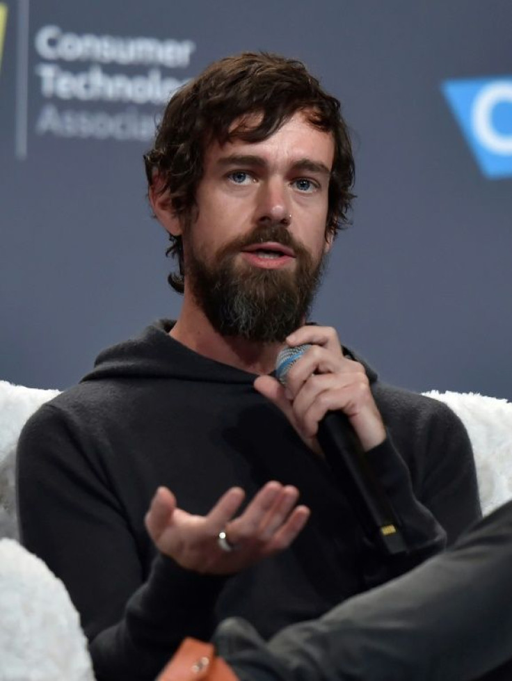 Republican lawmakers called for Twitter CEO Jack Dorsey, seen here in 2019, to testify about the reasons the internet platform blocked sharing of an article critical of Democratic nominee Joe Biden