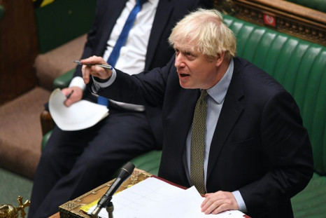 Britain's Prime Minister Boris Johnson accused the EU of failing to 'negotiate seriously'