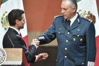 Mexico's former defense minister arrested in California on drug trafficking charges.