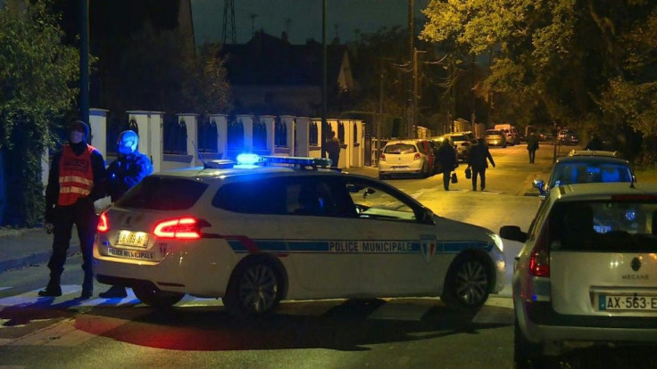 Police seal off area where teacher decapitated outside Paris