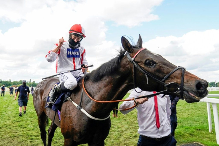 Tom Marquand like his girlfriend Hollie Doyle won at Royal Ascot this year with Who Dares Wins in The Queen Alexandra Stakes but jokes they normally pass as children when they are out in public