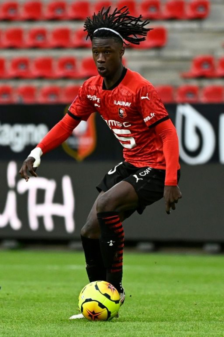 Eduardo Camavinga of Rennes and France is arguably the hottest young prospect in world football