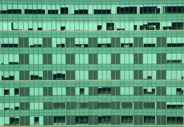 New York office buildings remain mostly empty these days as the United States grapples with the world's worst coronavirus outbreak