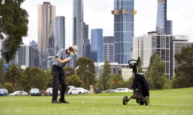 Residents of Melbourne dashed back to reopened salons and golf courses