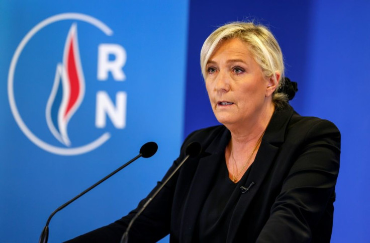 Le Pen called for 'wartime measures' to tackle the terror threat
